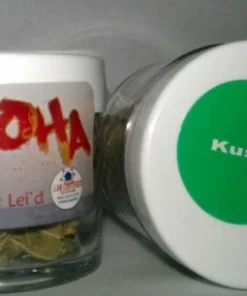 Aloha Kush Herbal Incense stick burning in a relaxing room with calming aroma
