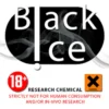 Black Ice Herbal Incense stick burning in a refreshing and aromatic room