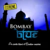 Bombay Blue Extreme Herbal Incense stick burning in a bold and aromatic room