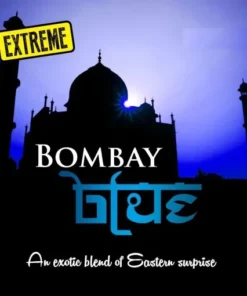 Bombay Blue Extreme Herbal Incense stick burning in a bold and aromatic room