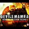 Premium Herbal Incense Devils Mamba used during meditation or focus sessions
