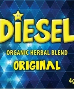 Diesel Herbal Incense stick burning with bold, intense aroma in a cozy room