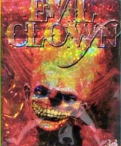 Evil Clown Herbal Incense stick burning with rich, natural aroma in a cozy room