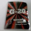 G-20 Incense Potpourri 10g in a decorative bowl releasing rich herbal aroma in a cozy room