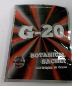 G-20 Incense Potpourri 10g in a decorative bowl releasing rich herbal aroma in a cozy room