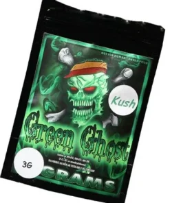 Green Ghost Herbal Incense 10g pack with bold and mysterious aroma