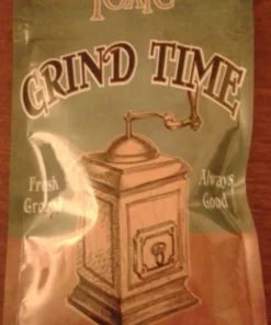 Eco-friendly packaging of Grind Time Herbal Incense
