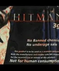 Hitman Herbal Incense 3g filling a room with aromatic fragrance