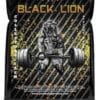 Black Lion Herbal Incense stick burning in a bold and aromatic room
