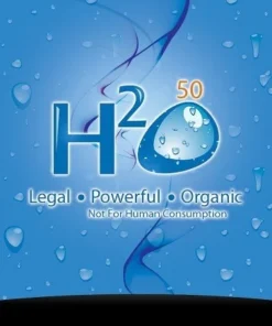 Close-up of H20 50 Herbal Incense natural herbal blend