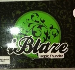 iBlaze Herbal Incense pack with bold aromatic packaging