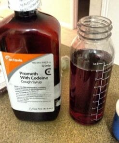 Actavis Cough Syrup bottle – effective cough relief, soothes throat irritation, and clears mucus for better breathing