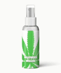 California Dreams Alcohol Incense bottle – premium alcohol-based liquid incense with long-lasting fruity fragrance for relaxation and aromatherapy
