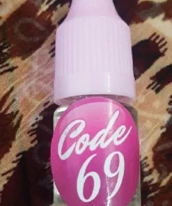 Code 69 Liquid Incense 5ml bottle – premium herbal liquid incense, potent long-lasting aroma, smooth fragrance for relaxation and ambiance