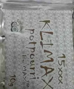 Klimax Potpourri 15XXX Coconut 10g, premium coconut herbal incense potpourri, long-lasting aromatic herbal blend for relaxation and home ambiance