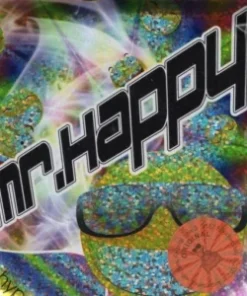 Mr Happy Herbal Incense pack, premium herbal incense blend, long-lasting uplifting aroma for relaxation, meditation, and happiness enhancement